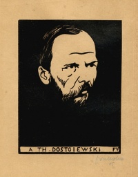 A Th. Dostoiewski (1895) by Félix Vallotton