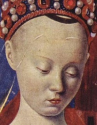 Madonna, (c. 1450) Jean Fouquet