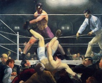 Dempsey and Firpo (1924) by George Bellows
