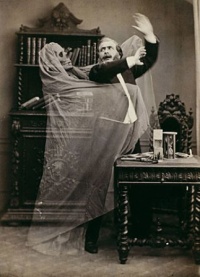 Henri Robin and a Specter, 1863 by Eugène Thiébault
