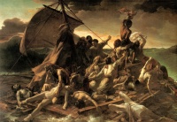 The Raft of the Medusa (1818-19) by  Théodore Géricault
