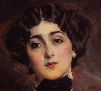 Giovanni Boldini portrait of Lina Cavalieri