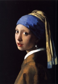 Girl with a Pearl Earring (ca. 1665, Het Meisje met de Parel) by Johannes Vermeer