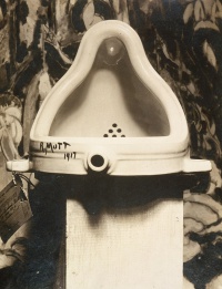 Fountain (1917) by Marcel Duchamp