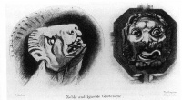 Grotesques from John Ruskin's The Stones of Venice  (1851 - 1853)
