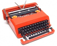 Olivetti Valentine, designed by Ettore Sottsass, first released on Valentine's Day 1969