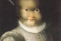 Portrait of Antonietta Gonsalus (ca.1594-1595) by Lavinia Fontana, in the collection of Musée des beaux-arts de Blois