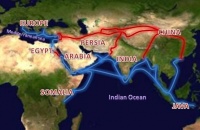 The Silk Road, transmitter of Western culture and Eastern culture