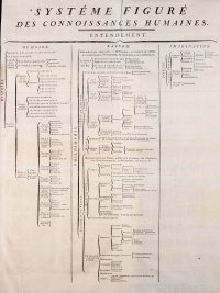 Taxonomy of L'Encyclopédie (1751)