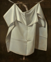 Venus Rising from the Sea — A Deception (c. 1822) by American painter Raphaelle Peale